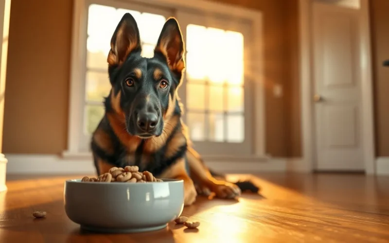 2026 Alman Kurdu Beslenme Rehberi — Mama Seçimi ve Porsiyon
