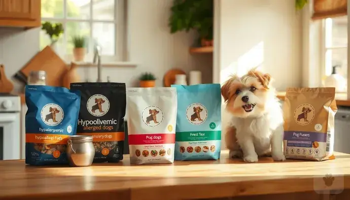 Alerjik köpekler için uygun mama paketleri