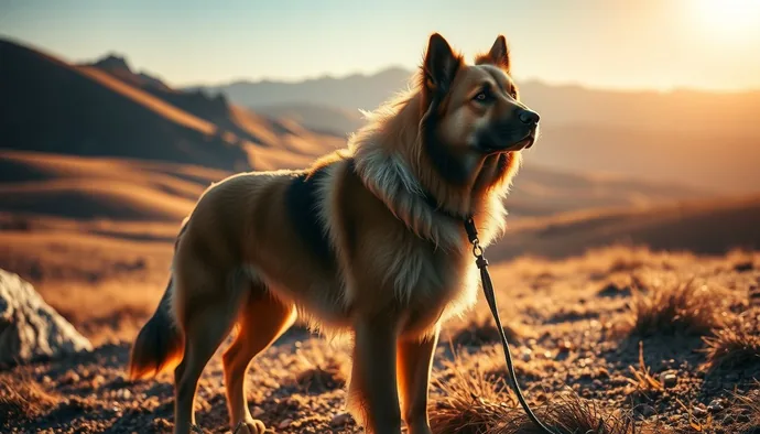 Anadolu Çoban Köpeği — güçlü kas yapısı ve kalın çift katlı kürkü ile tipik bir çoban köpeği görünümü
