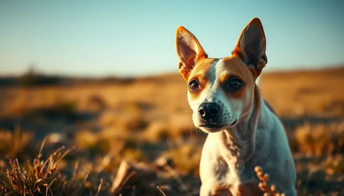 Jack Russell Terrier'in avcı içgüdüsünü gösteren bir görsel