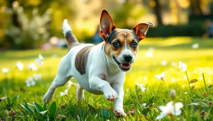 Jack Russell Terrier, hareketli doğası ve sevimli görünümüyle bilinen bir köpek ırkıdır.