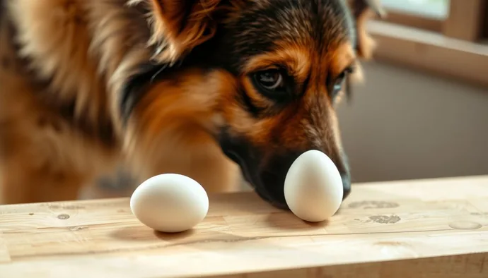 Köpeğe çiğ yumurta verilip verilmeyeceği konusunda bilgilendirici görsel