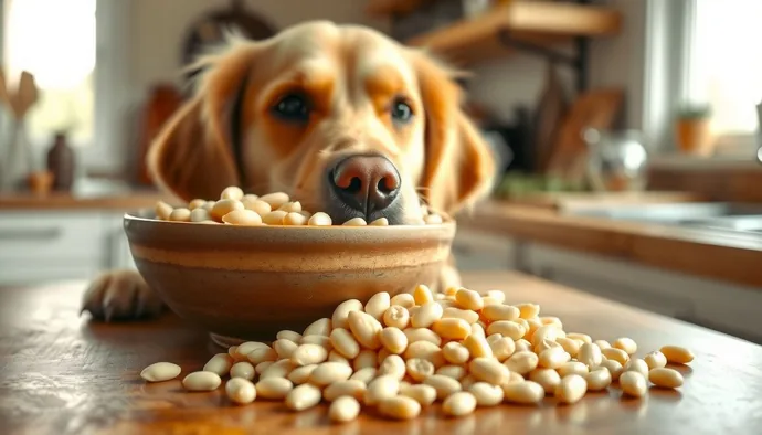 Pişmiş beyaz fasulye türleri köpek mamasında güvenli bir bitkisel protein kaynağı olarak kullanılabilir