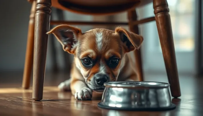 Köpek davranışsal stres belirtileri: saklanma, aşırı havlama ve iştah değişikliği