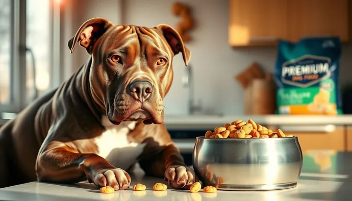 Pitbull ırkı için mama seçiminde dikkat edilmesi gereken temel kriterler