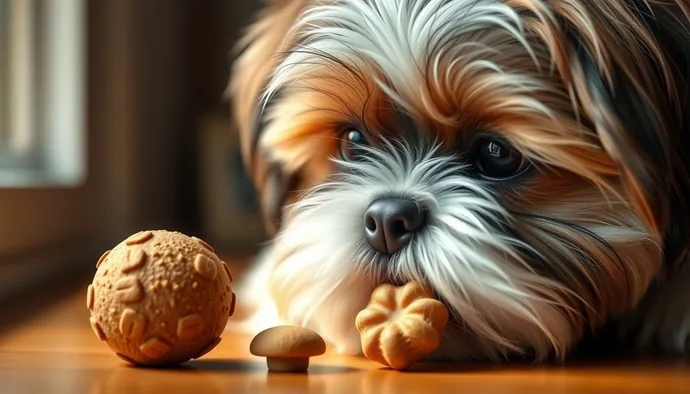 Shih Tzu için uygun kuru mama tane boyutu karşılaştırması