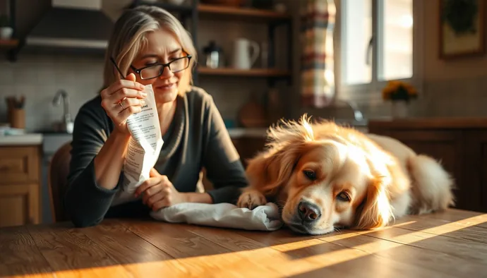 Yaşlı köpek mama seçiminde etiket okuma ve içerik değerlendirme