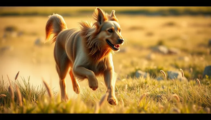 Briard cinsinin enerjik yapısını ve günlük aktivite ihtiyacını gösteren çoban köpeği