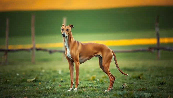 Serbest koşu için çitle çevrili geniş alan gereksinimi gösteren tazı köpek