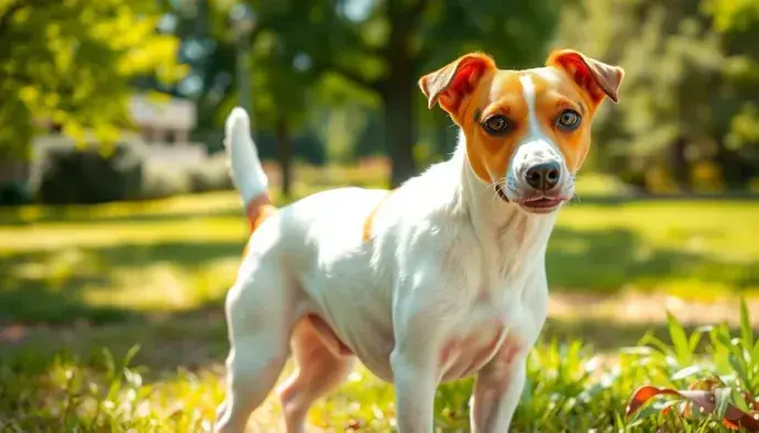 Jack Russell Terrier'ın fiziksel yapısı ve görünümü.