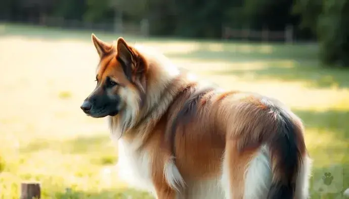 Kavkas Çoban Köpeği'nin etkileyici boyutları ve kalın kürkü