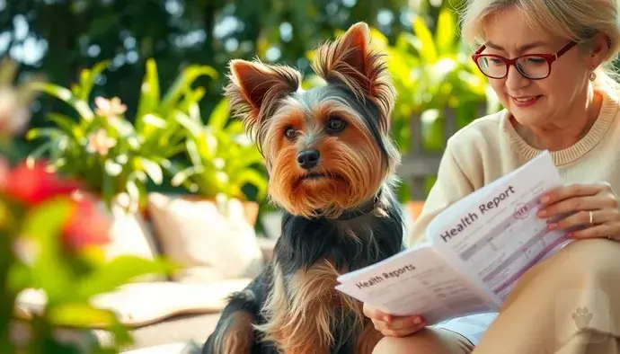 Yorkshire Terrier'in genetik sağlık taramasının önemi