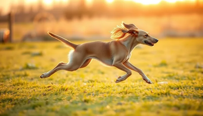 Afgan tazısı genç yetişkin koşu sırasında kas gelişimi ve enerji dengesi