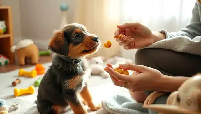 Yavru köpek için uygun ödül mamaları