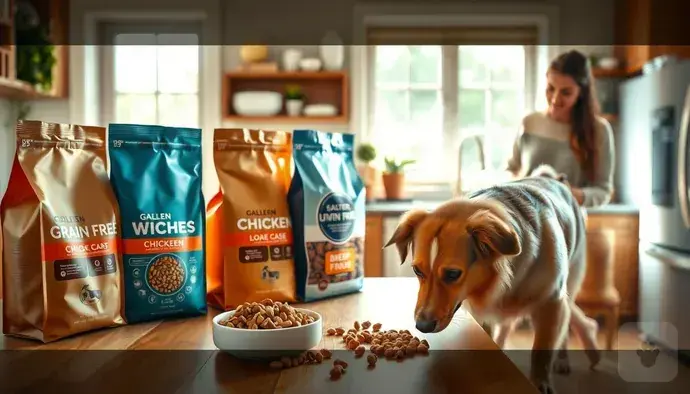 Farklı köpek maması türleri ve içerik karşılaştırmaları