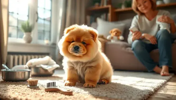 Chow Chow köpeklerinin bakımı ve sahiplenme süreçleri