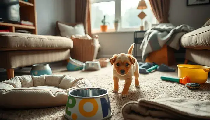 Yavru köpek için gerekli malzemeler ve ilk gün hazırlıkları