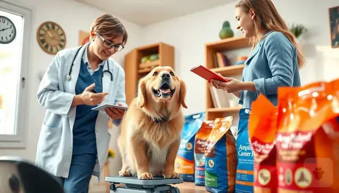 Veteriner kontrolü altında kilo yönetimi ve diyet planlaması