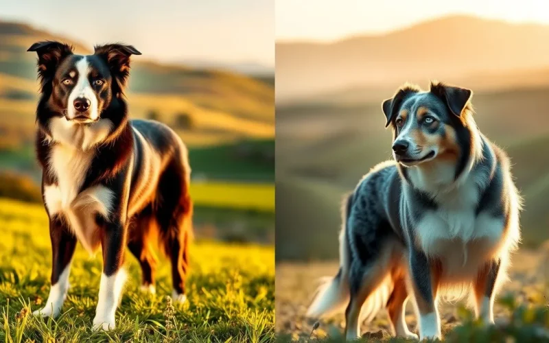 Border Collie Vs Australian Shepherd