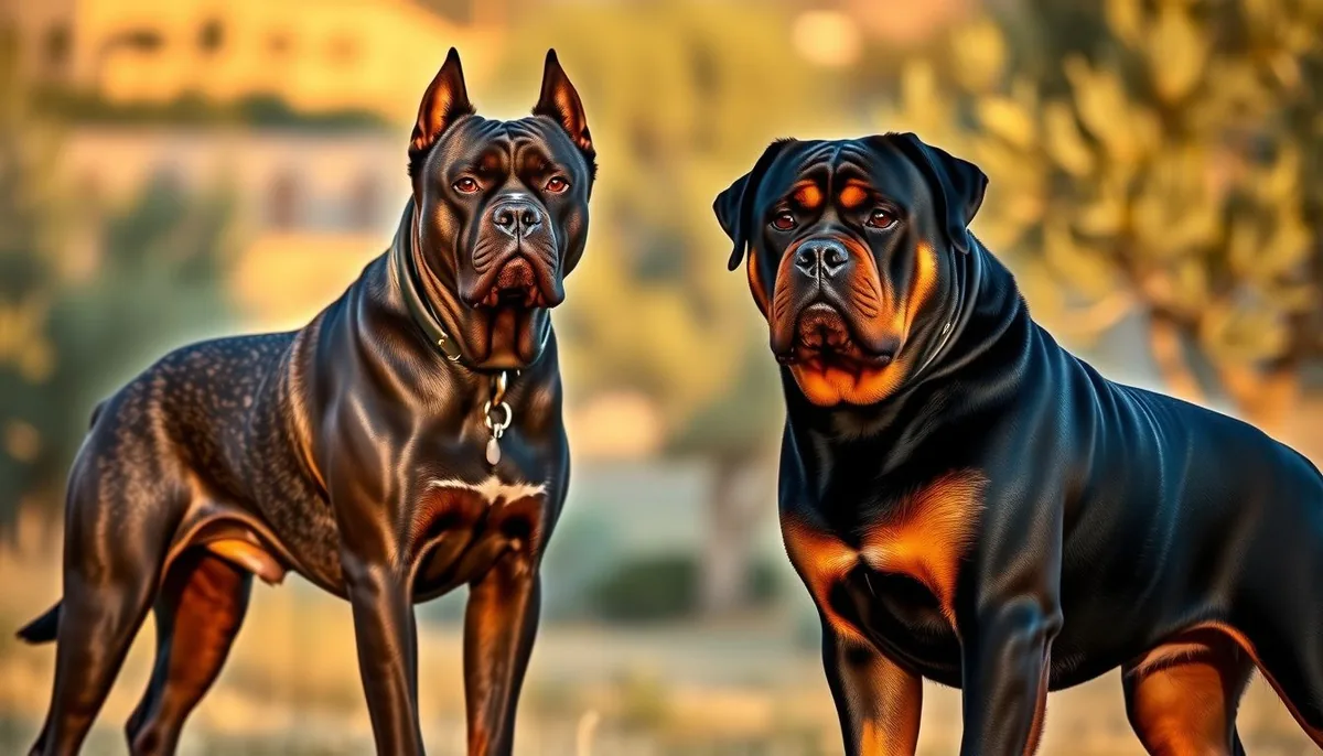 Cane Corso Vs Rottweiler Köpek Irkı 2026 Rehberi