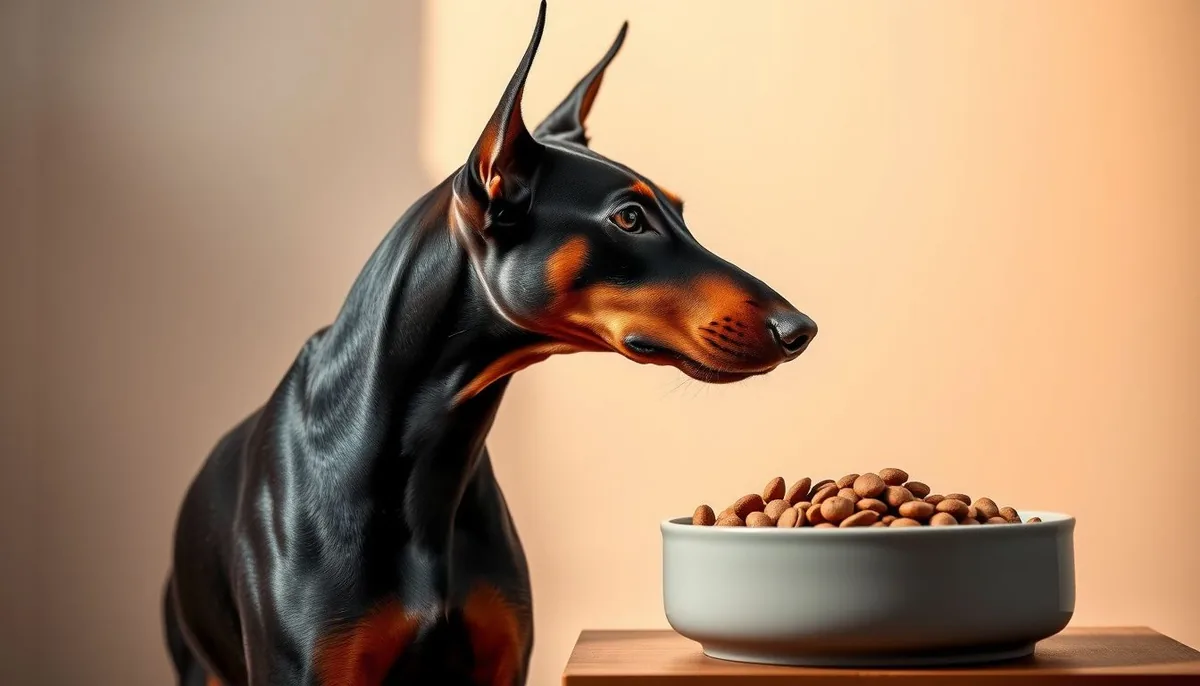 2026 Doberman Beslenme Rehberi — Mama Seçimi ve Porsiyon