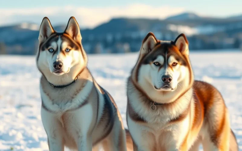 Husky Vs Alaskan Malamute