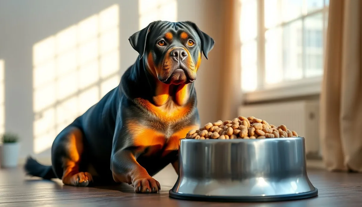 2026 Rottweiler Beslenme Rehberi — Mama Seçimi ve Porsiyon