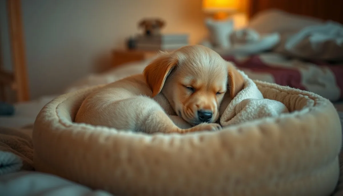Yavru Köpek İlk Gece: Uyku Alanı ve Gece Rutini