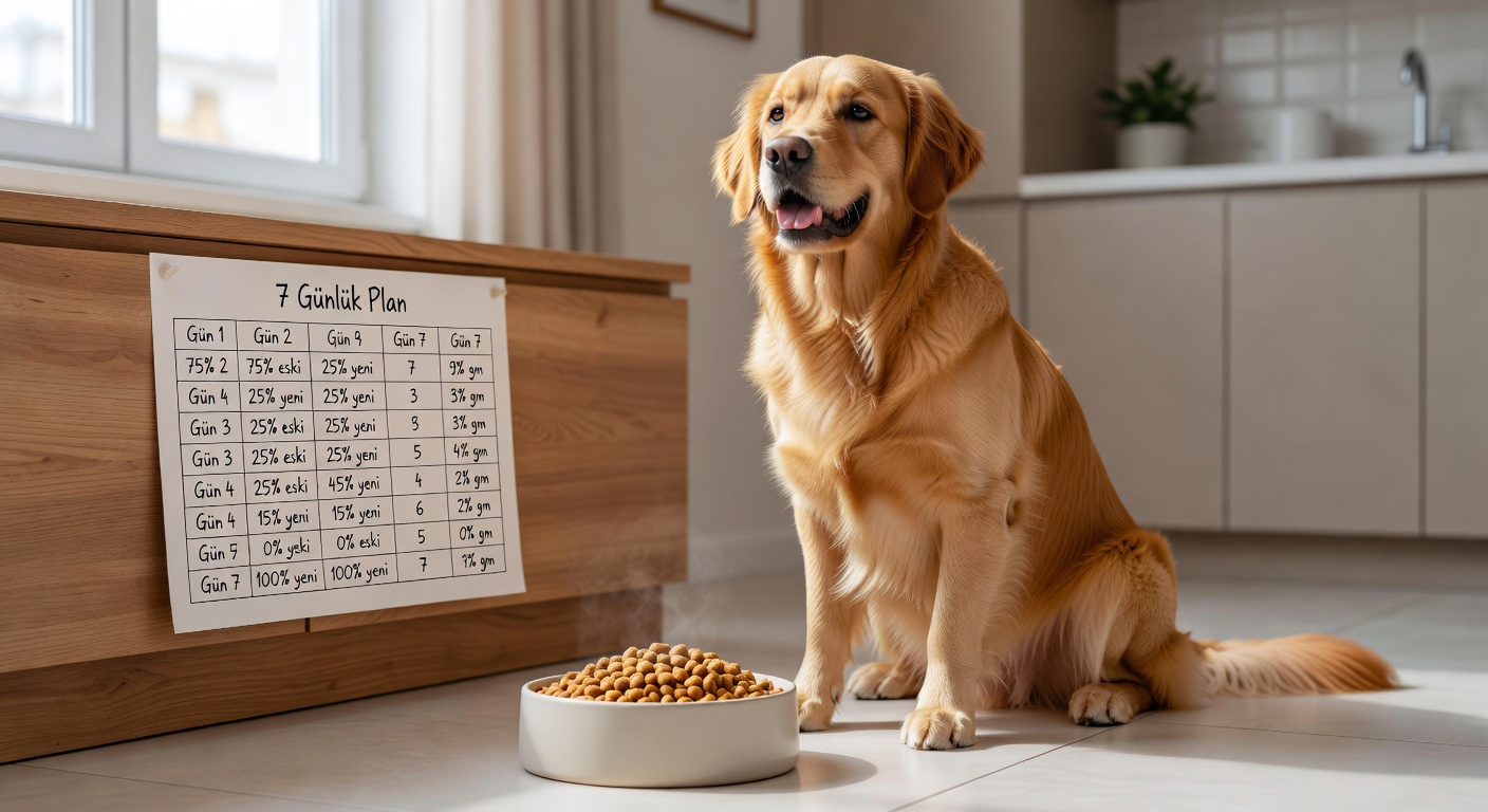 2026 Köpek Maması Geçişi Nasıl Yapılır — 7 Günlük Plan