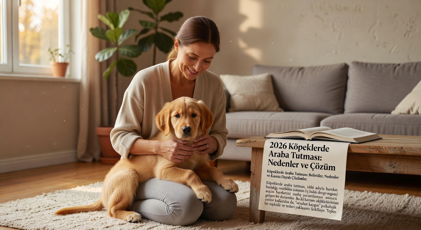 2026 Köpeklerde Araba Tutması: Nedenler ve Çözüm
