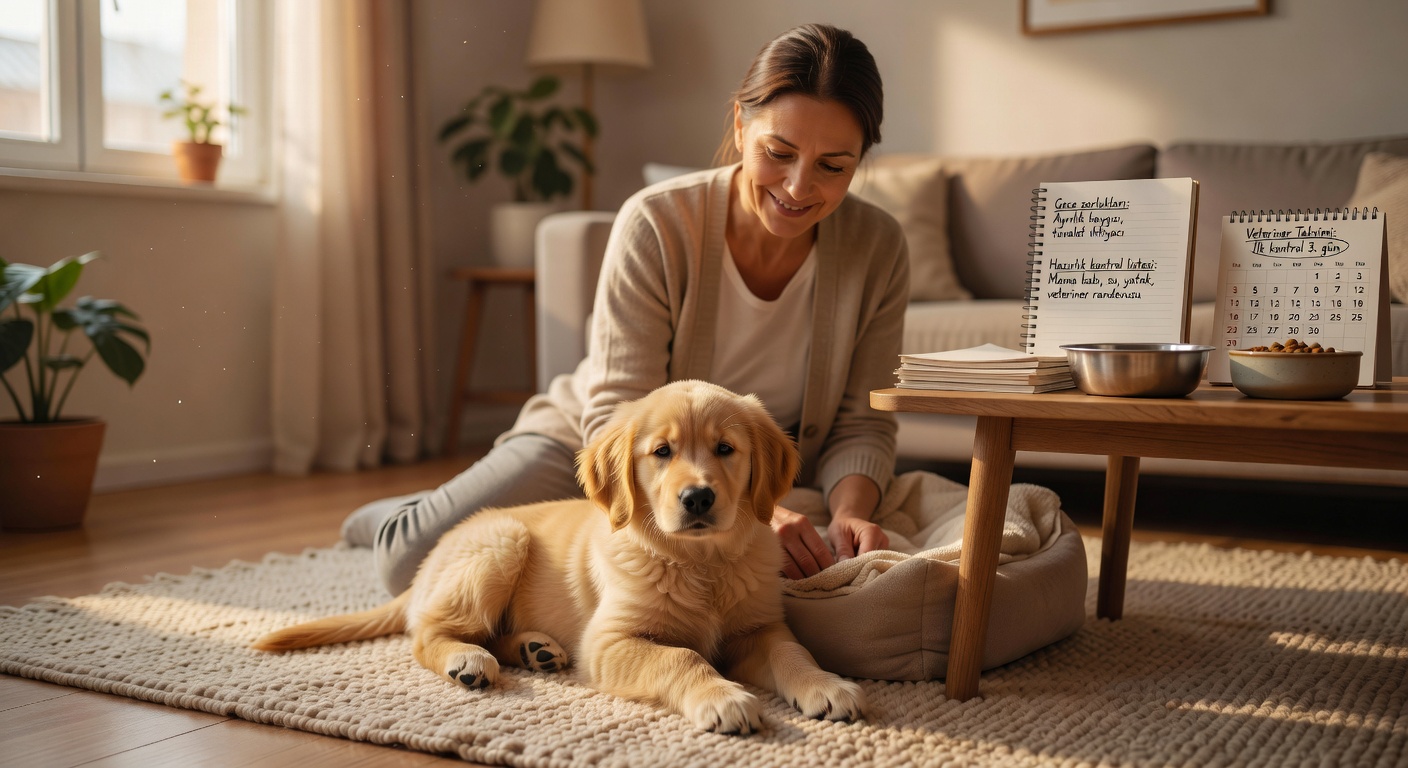 2026 Yavru Köpek Ilk Gece: İlk Gün ve Rutinler