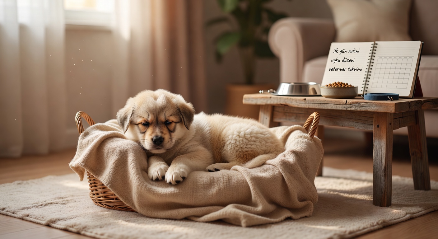 2026 Yavru Köpek Ilk Gece Rehberi: İlk Gün ve Rutinler