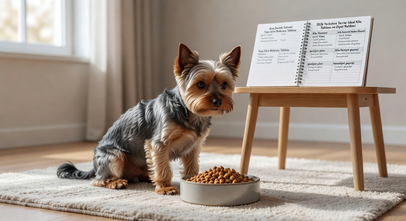 2026 Yorkshire Terrier Ideal Kilo Tablosu ve Diyet Rehberi